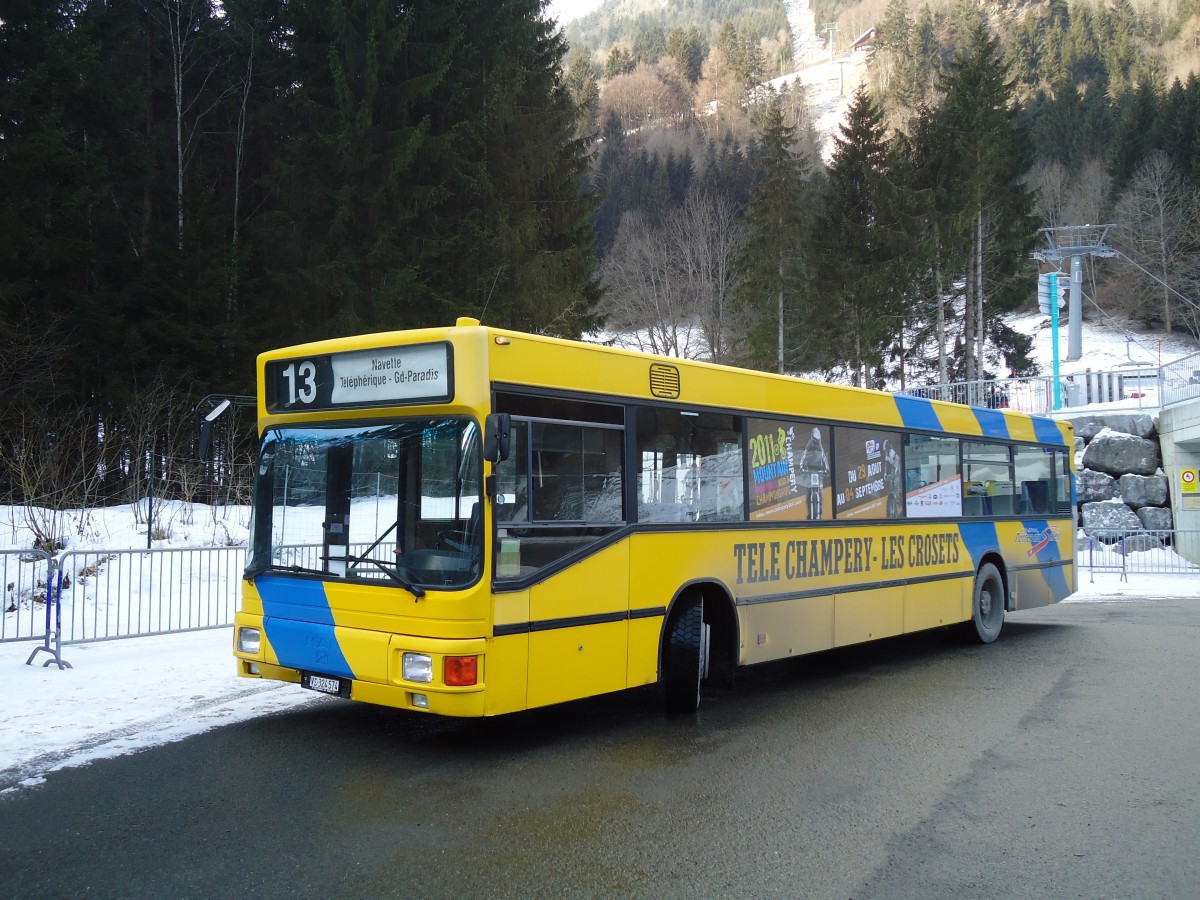 (132'379) - TPC Aigle - VS 324'574 - MAN (ex ASm Langenthal) am 22. Januar 2011 in Champry, Petit Paradis