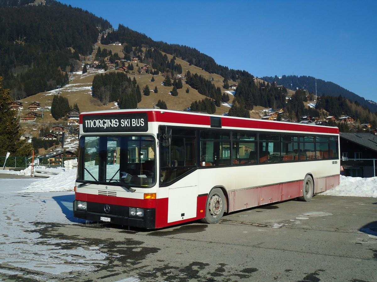 (132'397) - Tlmorgins, Morgins - VS 164'813 - Mercedes (ex VAG Freiburg/D Nr. 829) am 22. Januar 2011 in Morgins, Feuerwehr