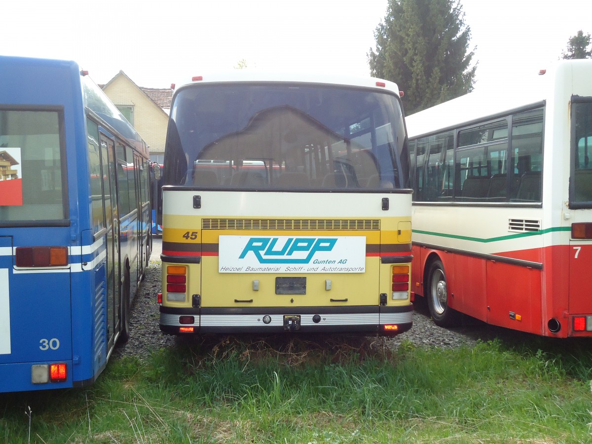 (133'286) - STI Thun - Nr. 45 - Setra (ex AGS Sigriswil Nr. 3) am 13. April 2011 in Romanshorn, Spitz