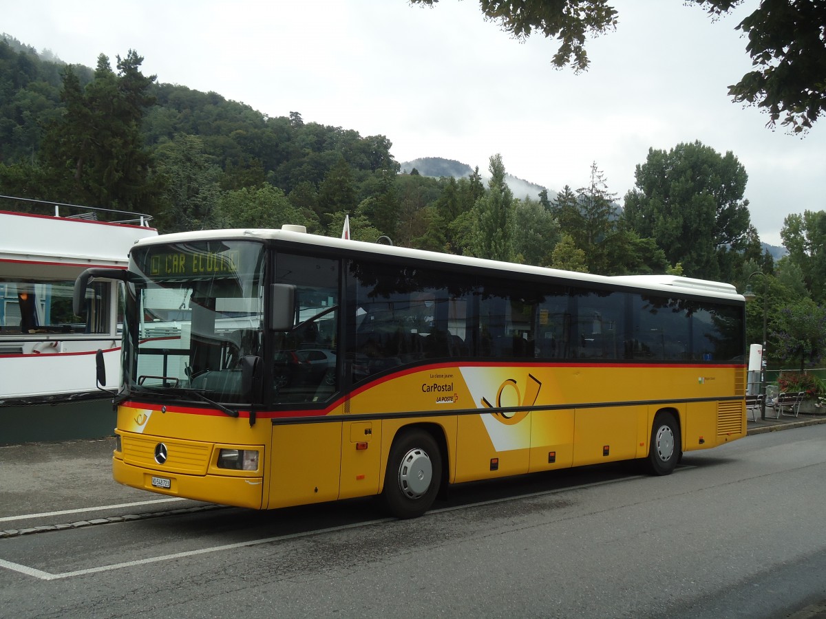 (135'327) - CarPostal Ouest - VD 548'723 - Mercedes am 28. Juli 2011 bei der Schifflndte Thun