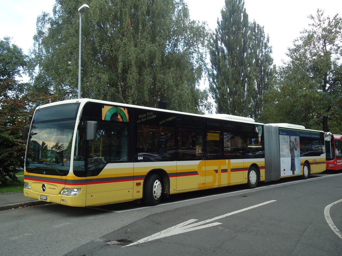 (135'328) - STI Thun - Nr. 134/BE 801'134 - Mercedes am 29. Juli 2011 in Thun, Lachen