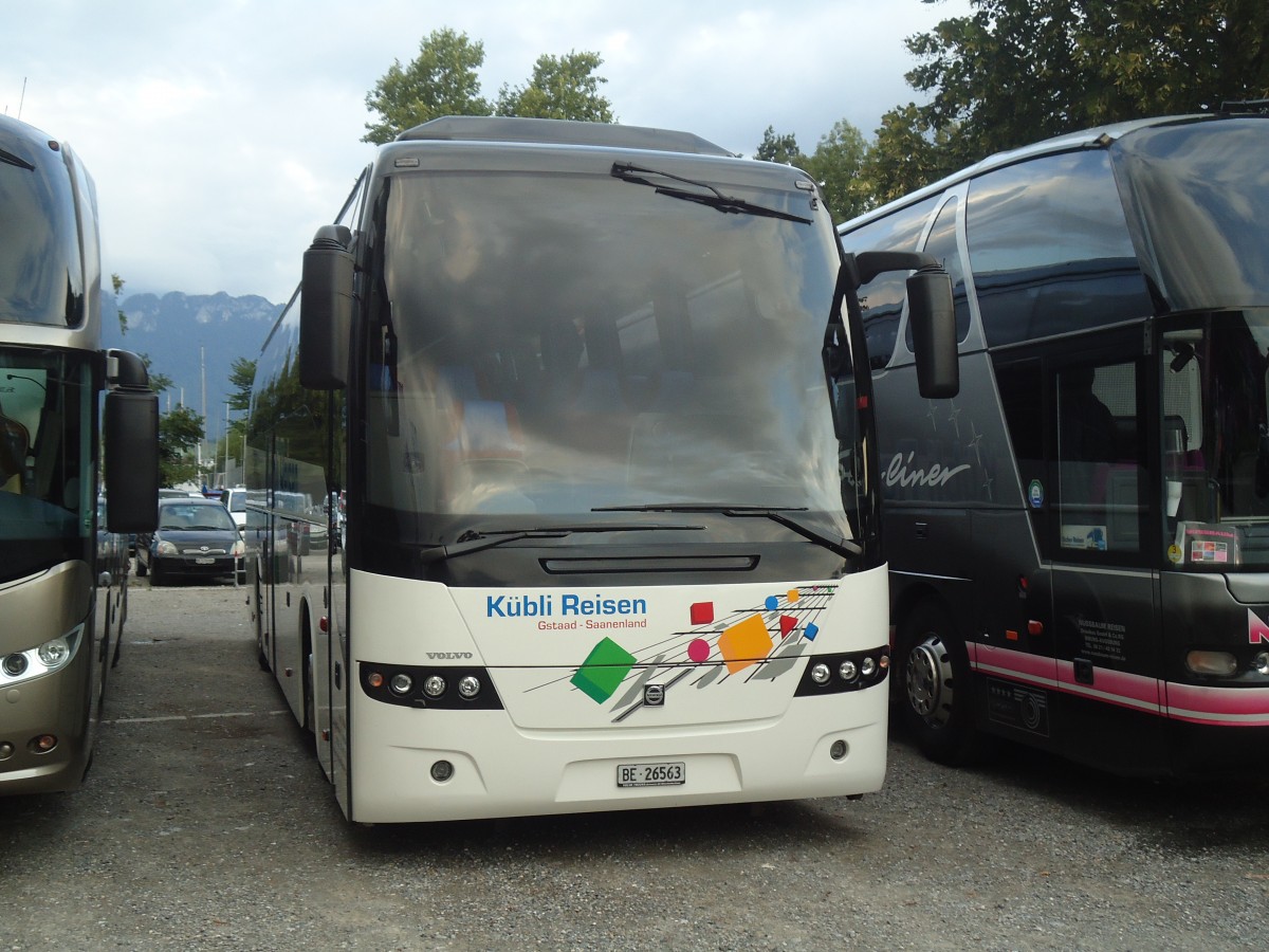 (135'333) - Kbli, Gstaad - BE 26'563 - Volvo (ex AAGK Koppigen Nr. 25) am 29. Juli 2011 in Thun, Lachenwiese