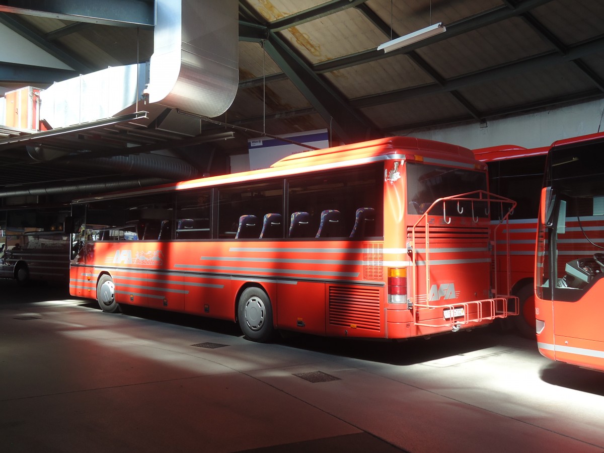 (135'393) - AFA Adelboden - Nr. 25/BE 26'702 - Setra (ex Nr. 12) Setra am 1. August 2011 im Autobahnhof Adelboden