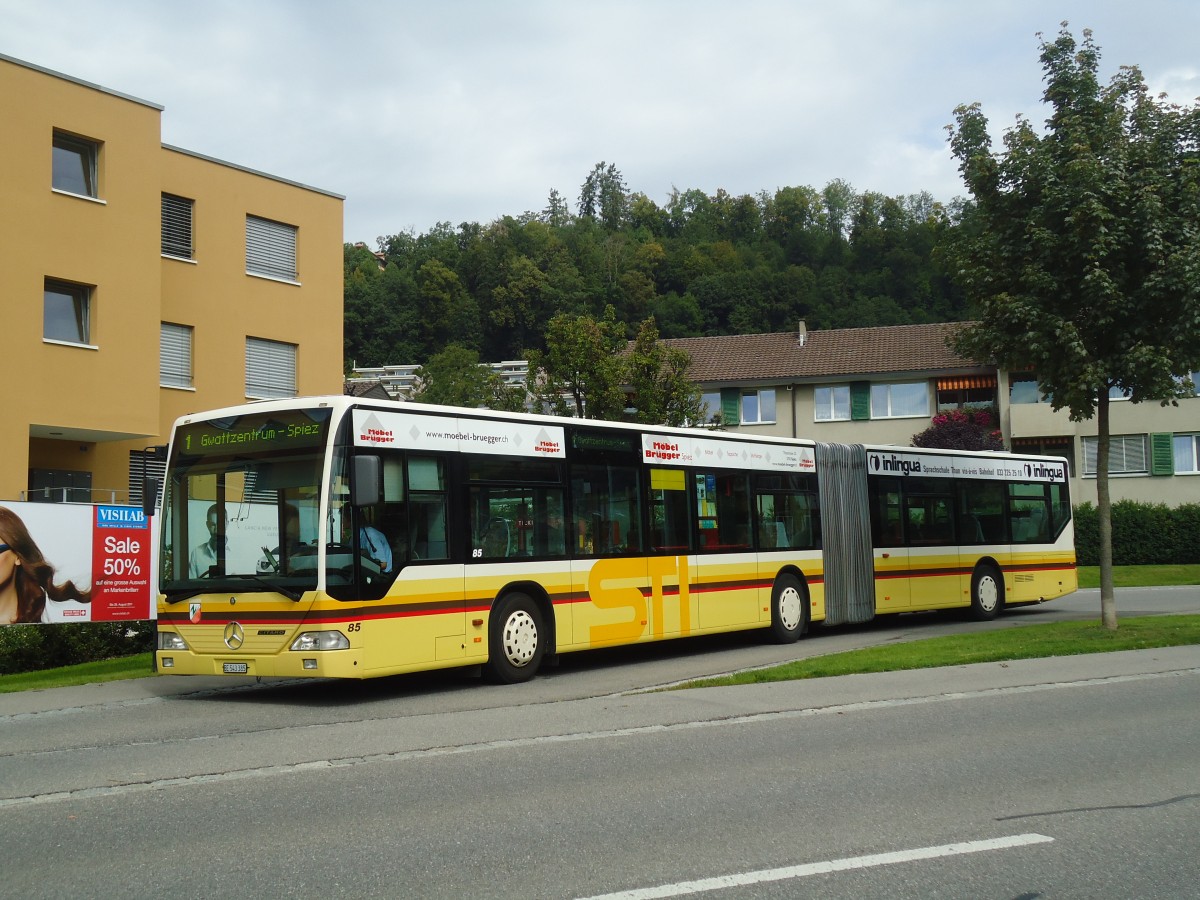 (135'405) - STI Thun - Nr. 85/BE 543'385 - Mercedes am 6. August 2011 in Steffisburg, Flhli