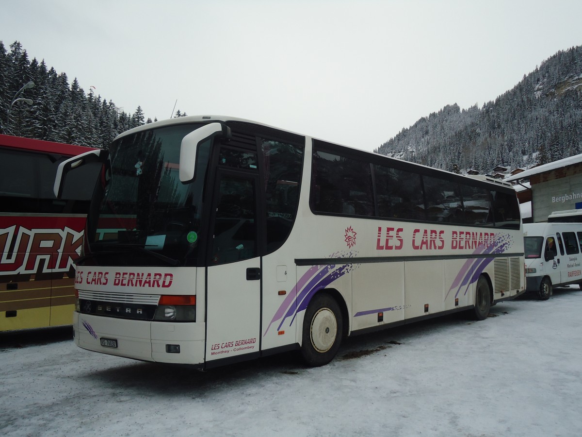 (137'384) - Bernard, Monthey VS 76'030 - Setra am 7. Januar 2012 in Adelboden, ASB