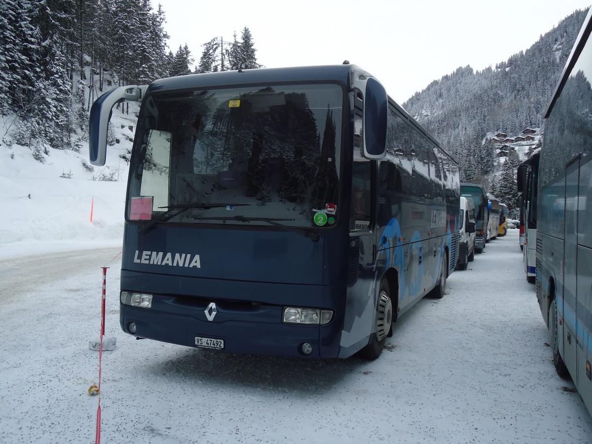 (137'428) - Lmania, Montreux - VS 47'492 - Renault am 7. Januar 2012 in Adelboden, ASB