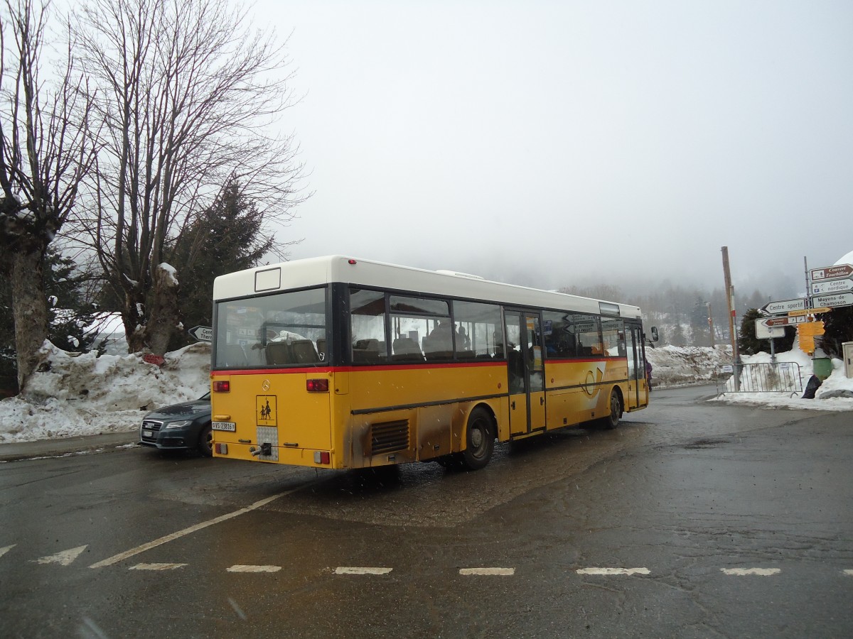 (137'757) - Buchard, Leytron - VS 23'816 - Mercedes am 19. Februar 2012 in Ovronnaz, La Croise