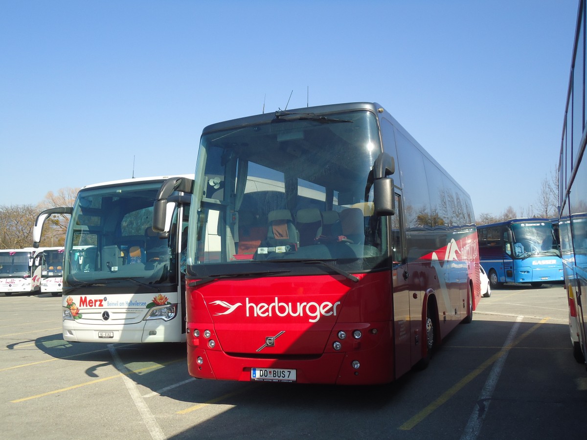 (138'224) - Aus Oesterreich: Herburger, Dornbirn - DO BUS 7 - Volvo am 9. Mrz 2012 in Genve, P 47