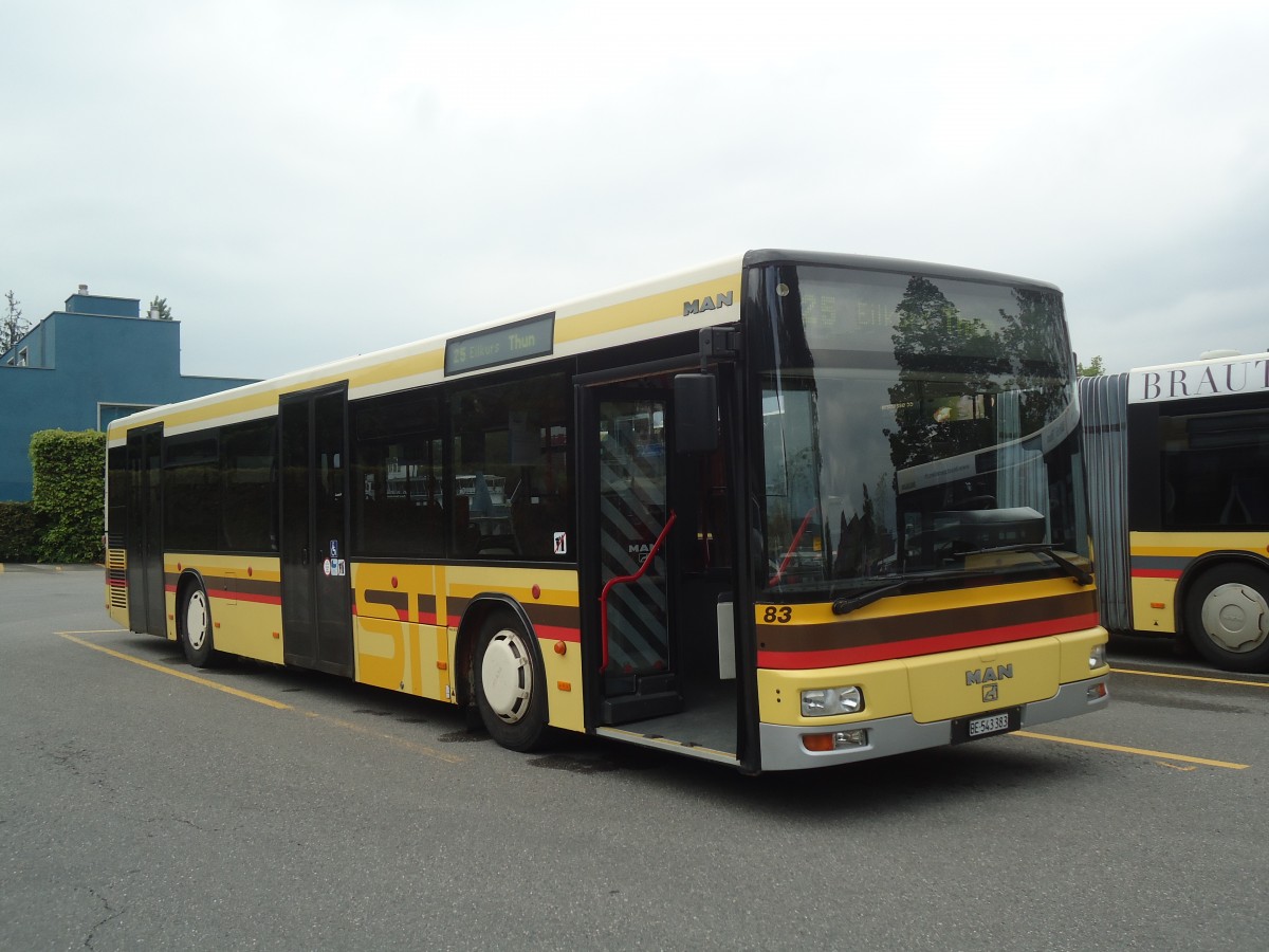 (138'726) - STI Thun - Nr. 83/BE 543'383 - MAN am 13. Mai 2012 bei der Schifflndte Thun