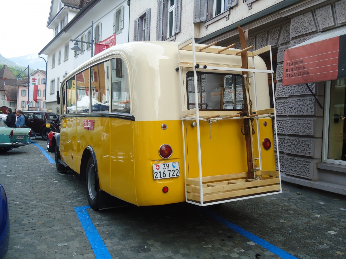 (139'038) - Moser, Schnenberg - ZH 216'722 - Berna/Hess (ex Barenco, Faido) am 27. Mai 2012 in Sarnen, OiO