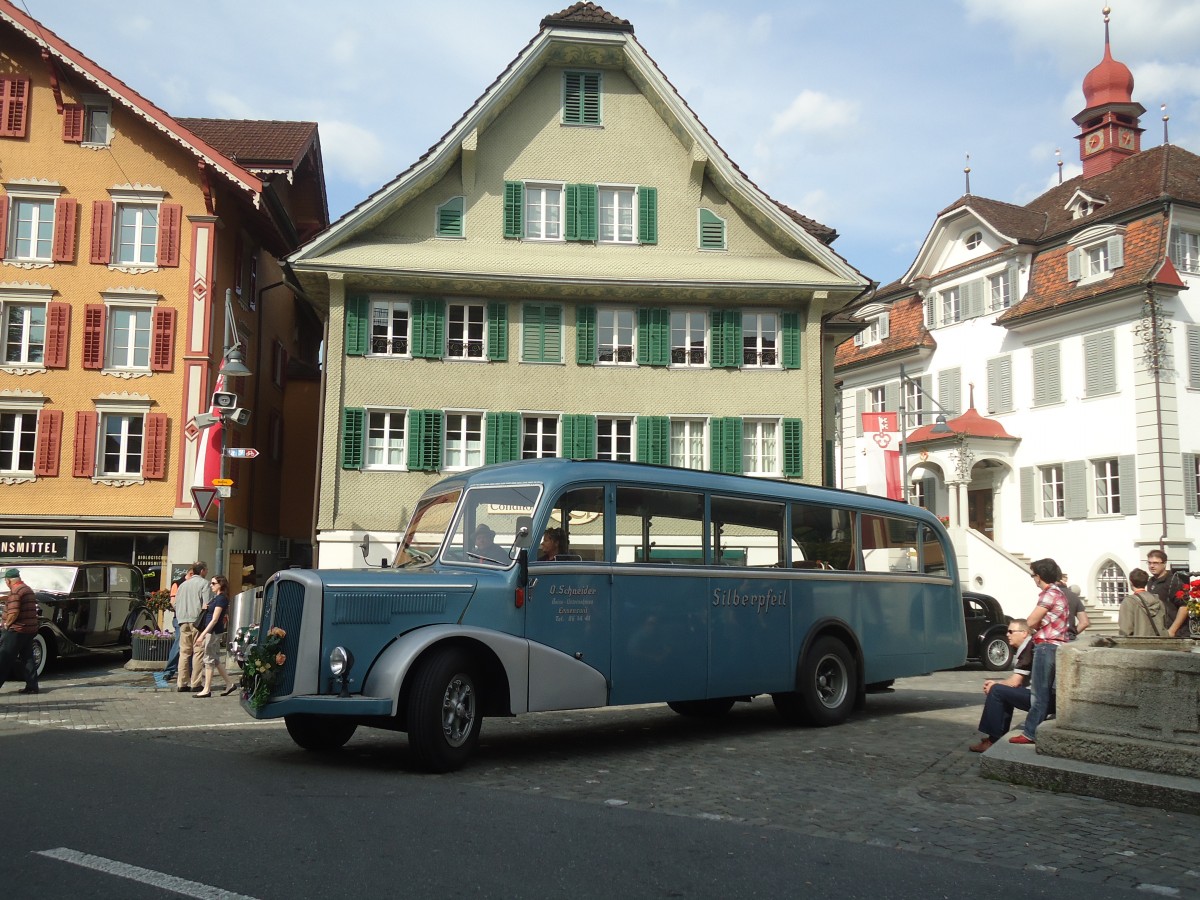 (139'043) - Schneider, Ermenswil - SG 260'021 - Saurer/Lauber am 27. Mai 2012 in Sarnen, OiO 