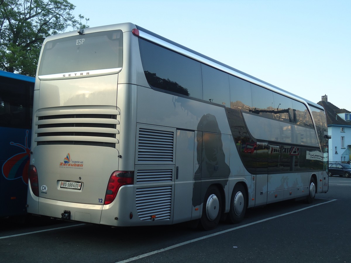 (139'169) - Zerzuben, Visp-Eyholz - Nr. 12/VS 100'431 - Setra am 29. Mai 2012 in Thun, Seestrasse