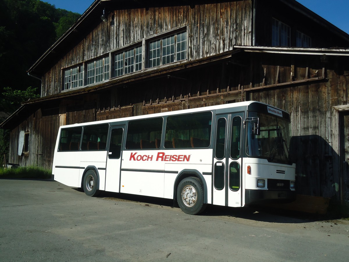 (139'189) - Koch, Giswil - NAW/Hess (ex Christen, Oberrickenbach; ex AVBB Schwanden Nr. 4; ex P 24'424) am 2. Juni 2012 in Giswil, Garage