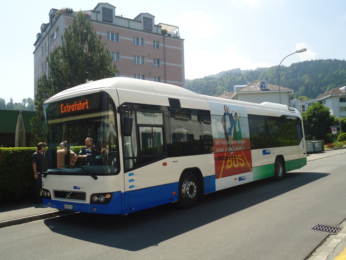 (139'279) - VBL Luzern - Nr. 73/LU 250'372 - Volvo am 2. Juni 2012 in Kriens