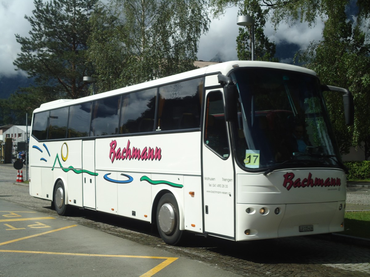 (139'375) - Bachmann, Wolhusen - LU 115'416 - Bova am 11. Juni 2012 beim Bahnhof Flelen