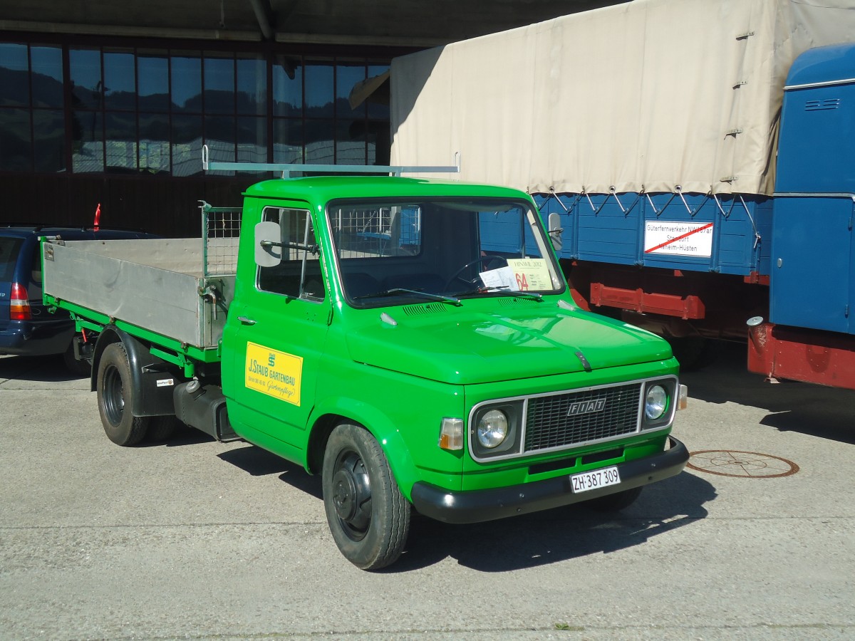 (139'575) - Staub, Z�rich - ZH 387'309 - Fiat am 16. Juni 2012 in Hinwil, AMP