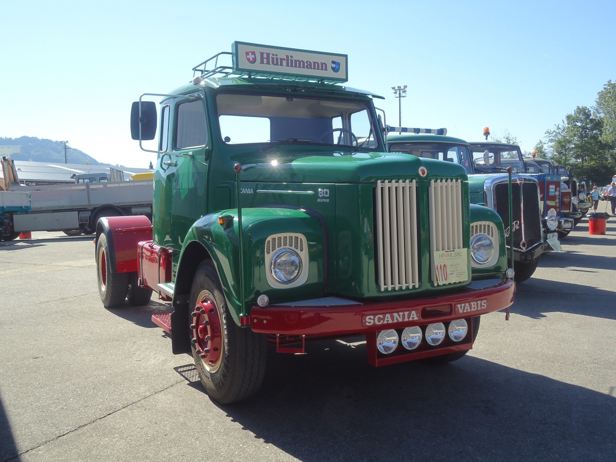 (139'583) - H�rlimann, Waldh�usern - Scania am 16. Juni 2012 in Hinwil, AMP