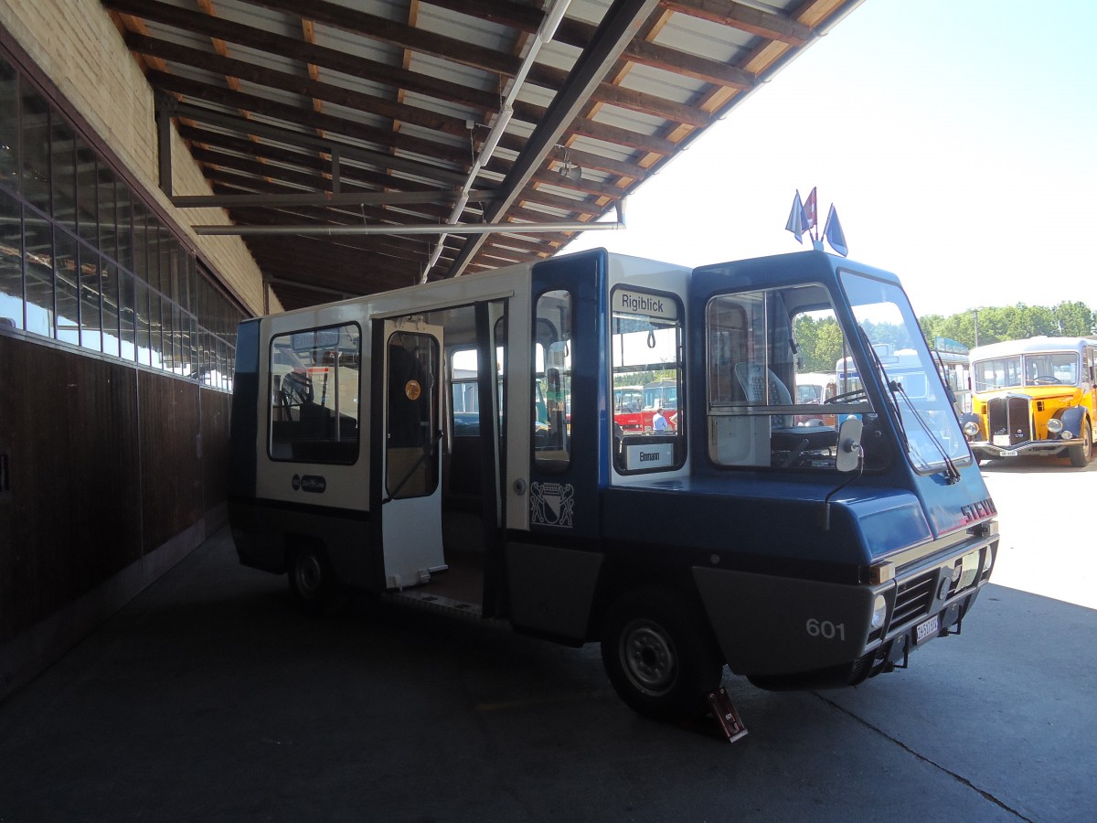 (139'683) - VBZ Zrich (Kamm) - Nr. 601/ZH 517'601 - Steyr (ex Pfister, Zrich; ex VBZ Zrich Nr. 691; ex VBZ Zrich Nr. 601; ex VBSG St. Gallen Nr. 204) am 16. Juni 2012 in Hinwil, AMP