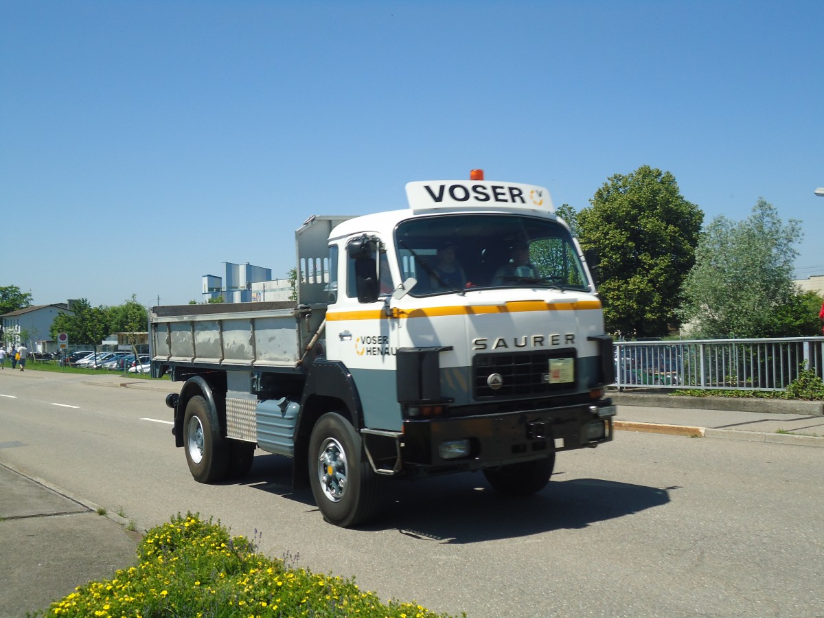 (139'775) - Voser, Henau - SG 27'889 U - Saurer am 16. Juni 2012 in Hinwil, AMP