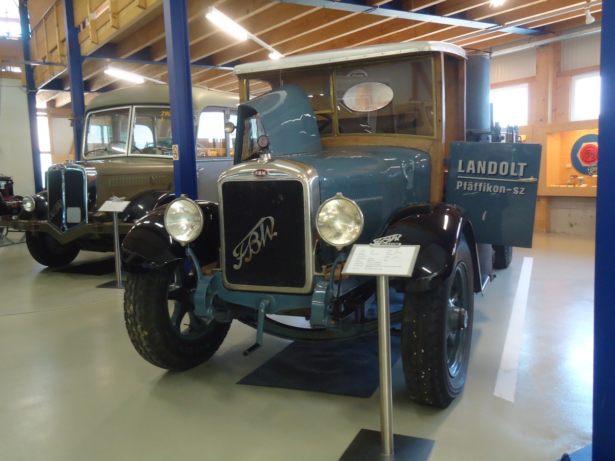(139'804) - Landolt, Pf�ffikon - FBW am 16. Juni 2012 in Wetzikon, FBW-Museum