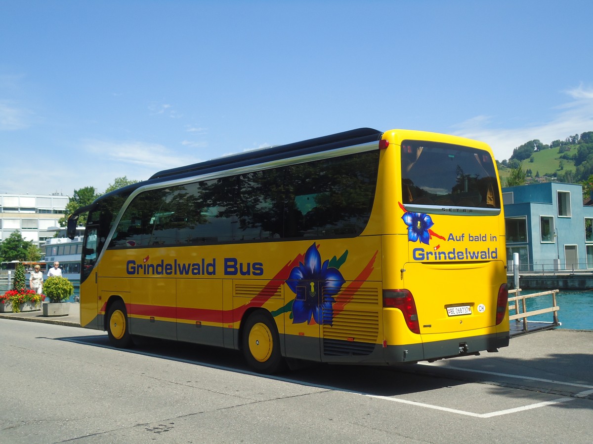 (139'893) - AVG Grindelwald - Nr. 26/BE 268'737 - Setra am 21. Juni 2012 bei der Schifflndte Thun