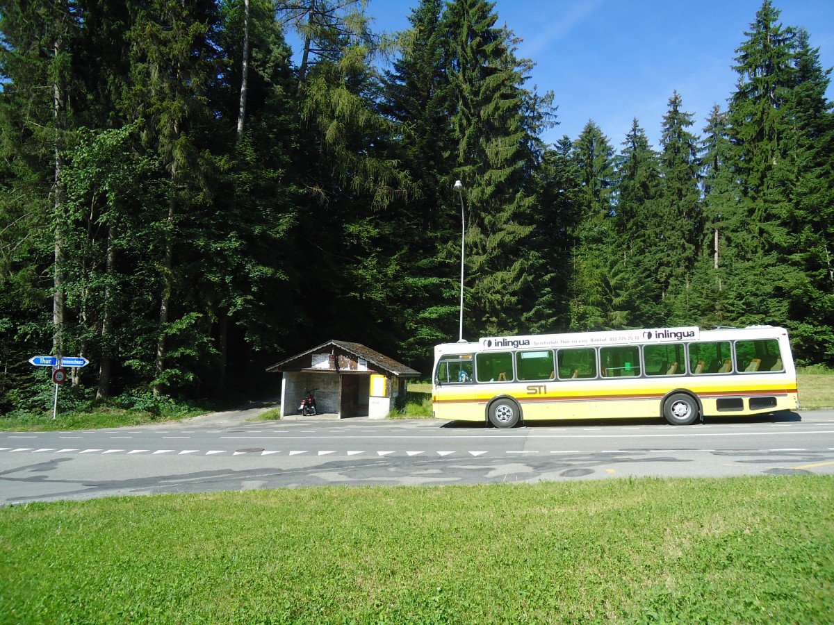 (139'979) - STI Thun - Nr. 52/BE 396'552 - Saurer/R&J am 24. Juni 2012 in Heimenschwand, Kuhstelle