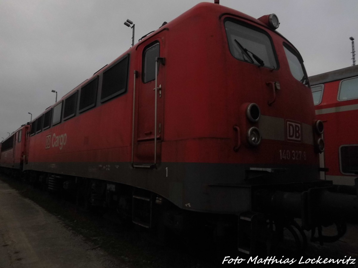 140 327 abgestellt in Mukran/Rgen am 2.1.16