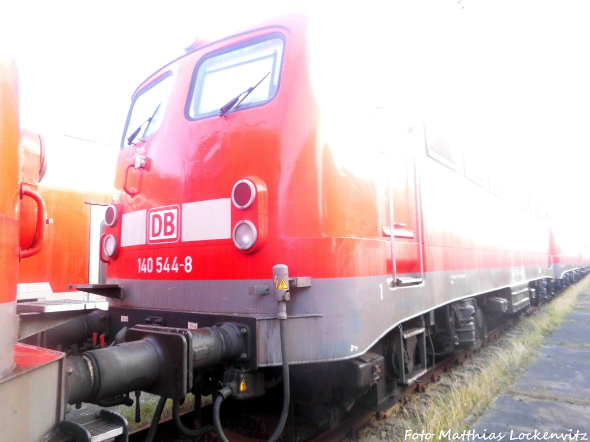 140 544 abgestellt in Mukran am 28.12.16