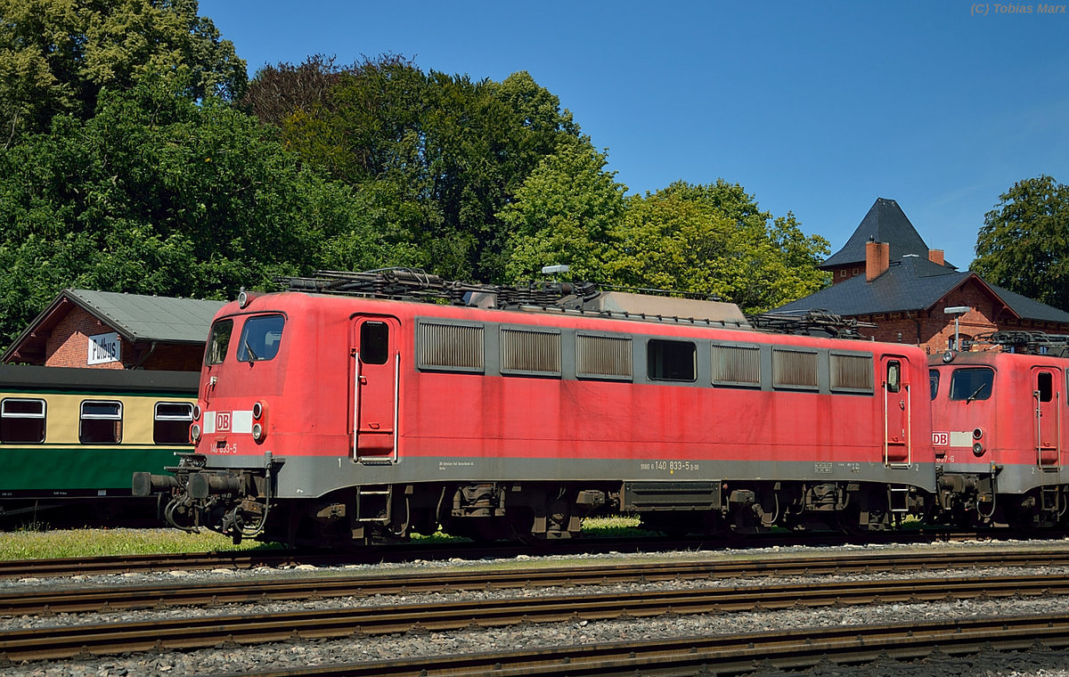 140 833 am 22.07.2016 in Putbus abgestellt.