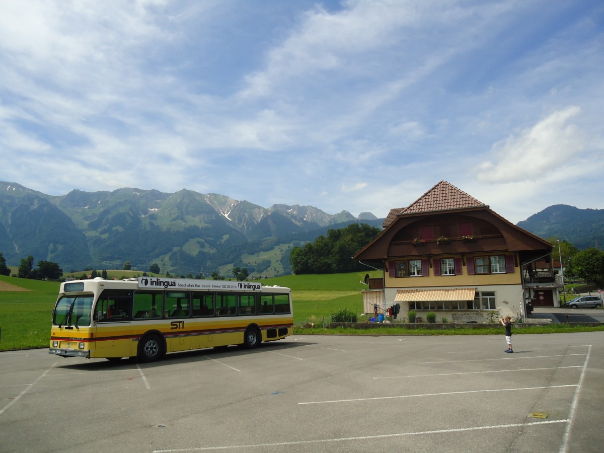 (140'043) - STI Thun - Nr. 52/BE 396'552 - Saurer/R&J am 24. Juni 2012 in Lngenbhl, Grizzlibr