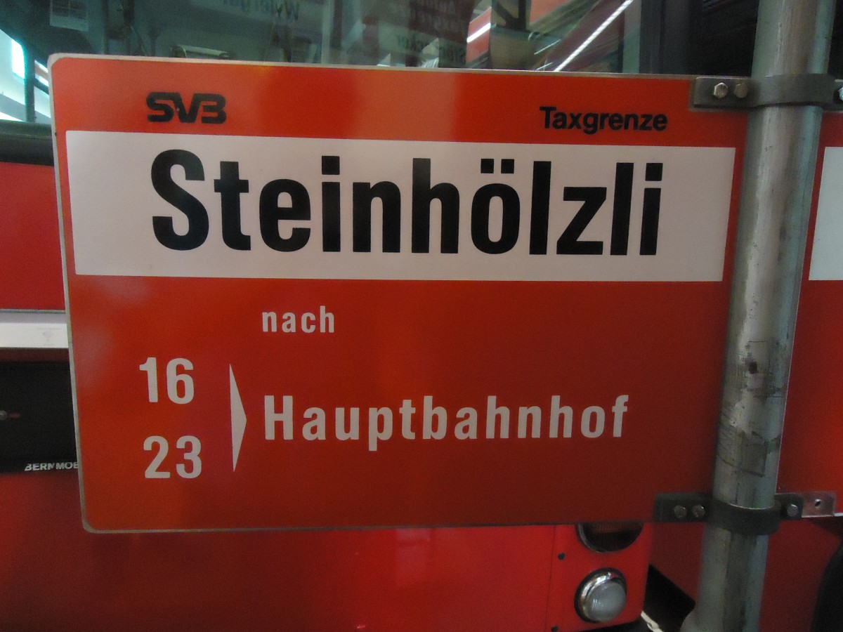 (140'094) - SVB-Haltestelle - Bern, Steinh�lzli - am 24. Juni 2012