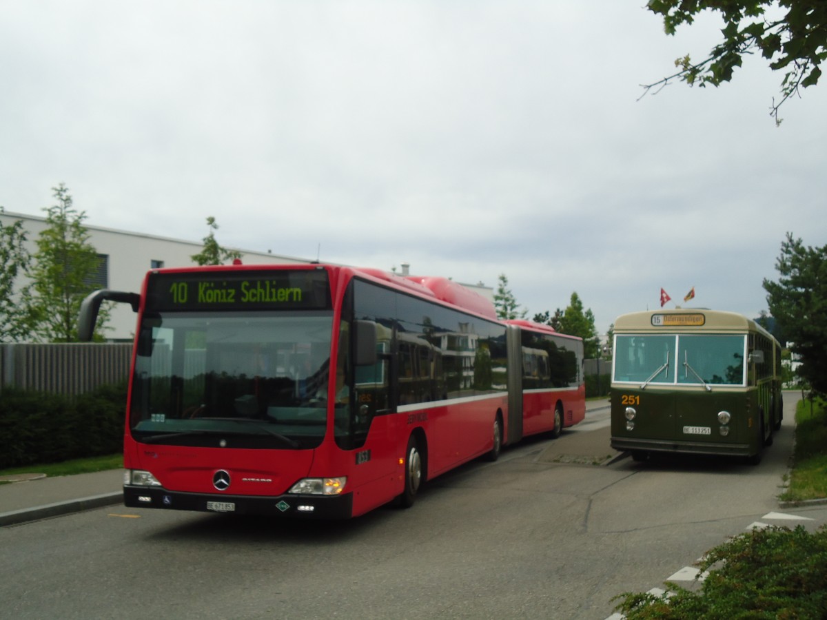 (140'149) - Bernmobil, Bern - Nr. 853/BE 671'853 - Mercedes am 24. Juni 2012 in Ostermundigen, Rti