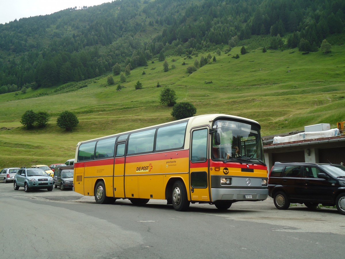 (140'322) - Mattli, Wassen - UR 9107 - Mercedes am 1. Juli 2012 in Villa Bedretto