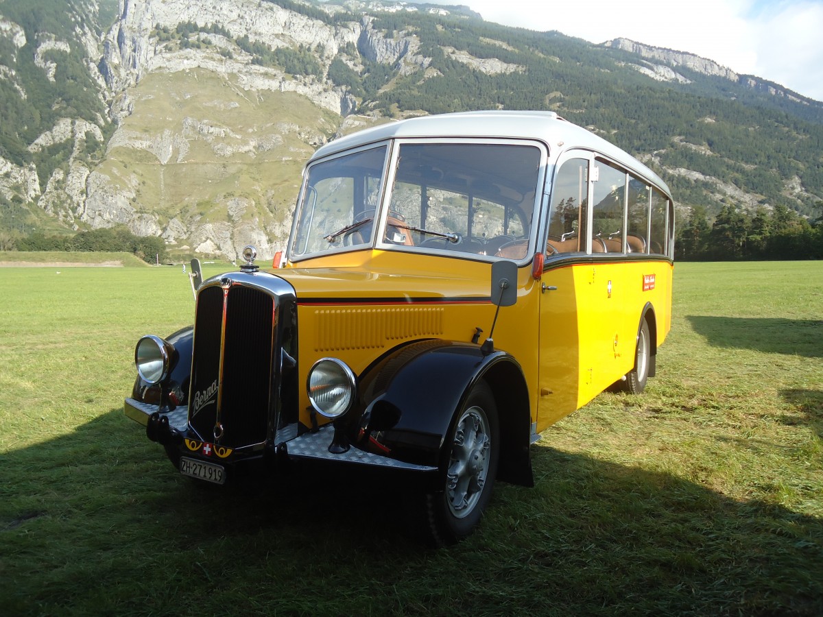 (141'605) - Hurter, Mnchaltdorf - ZH 271'919 - Berna/FHS (ex Volkart, Russikon; ex ASD Aigle; ex P 21'003) am 15. September 2012 in Chur, Waffenplatz