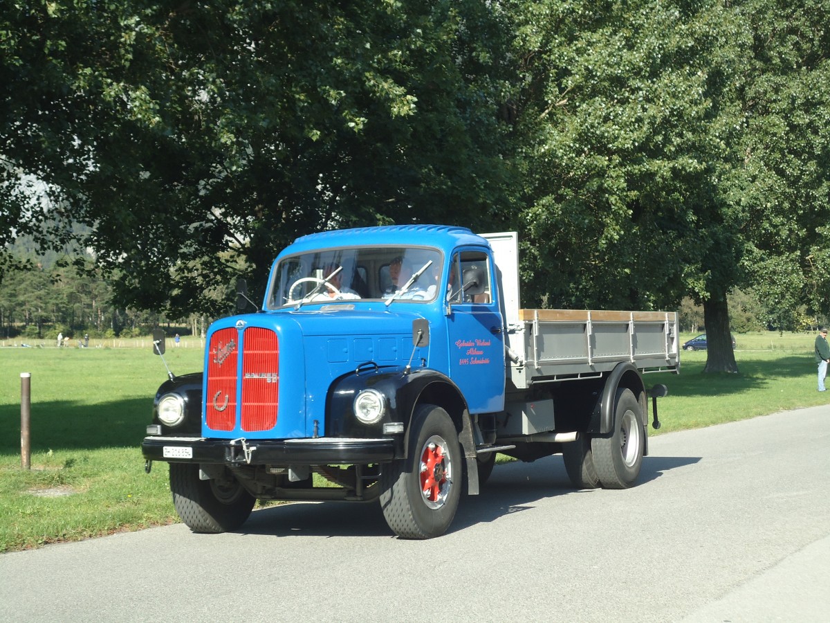 (141'709) - Wieland, Schmidr�ti - ZH 216'854 - Saurer am 15. September 2012 in Chur, Waffenplatz