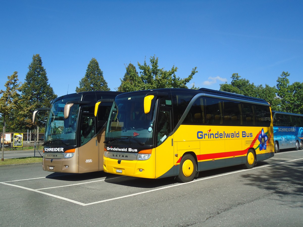 (141'802) - AVG Grindelwald - Nr. 29/BE 47'910 - Setra am 20. September 2012 in Thun, Seestrasse