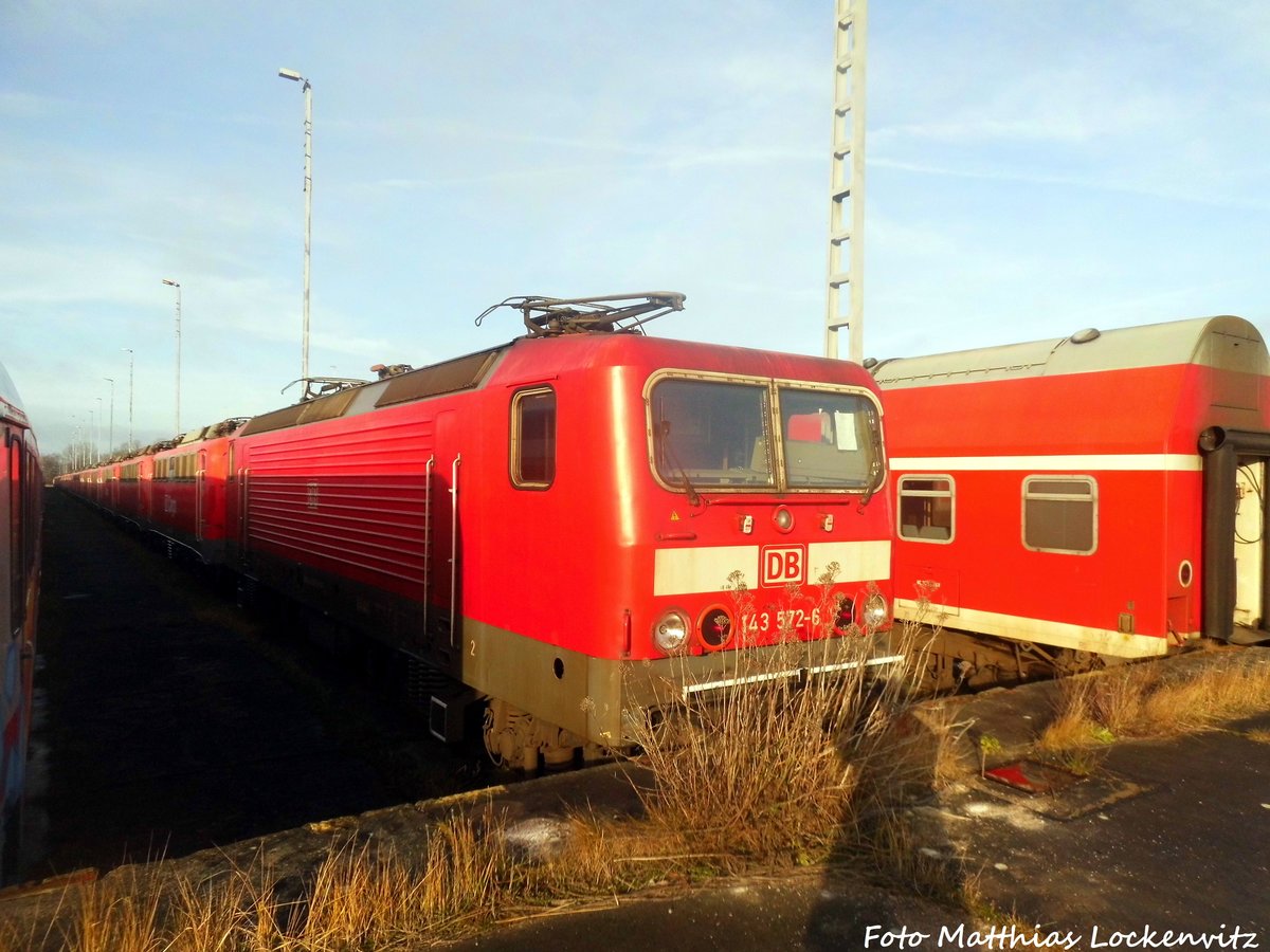 143 572 abgestellt in Mukran am 28.12.16