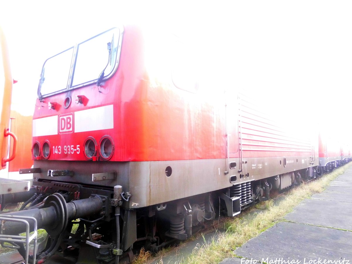 143 935 abgestellt in Mukran am 28.12.16