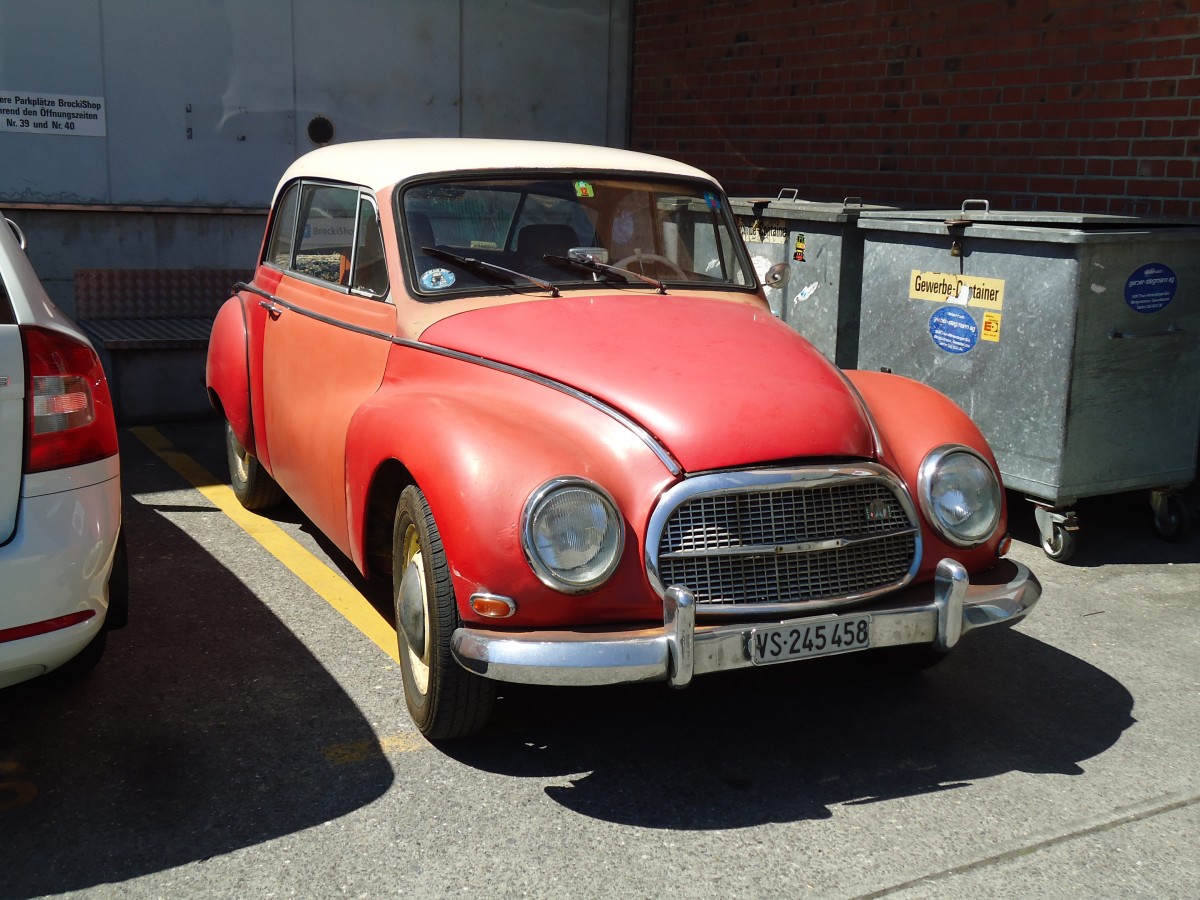 (143'825) - Auto-Union (DKW) - VS 245'458 - am 25. April 2013 in Thun, Rosenau