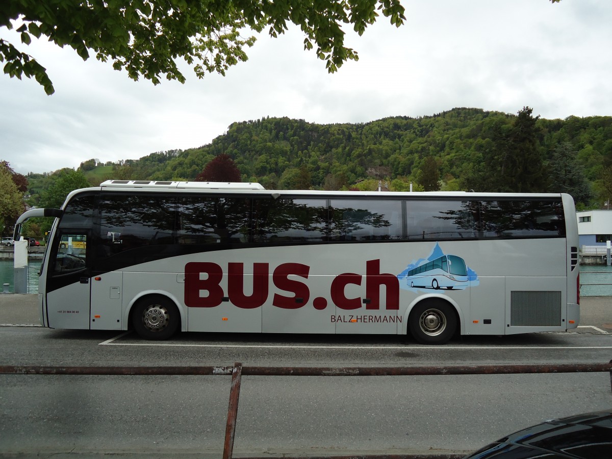 (144'084) - Hermann, Niederwangen - BE 562'385 - Volvo am 12. Mai 2013 bei der Schifflndte Thun