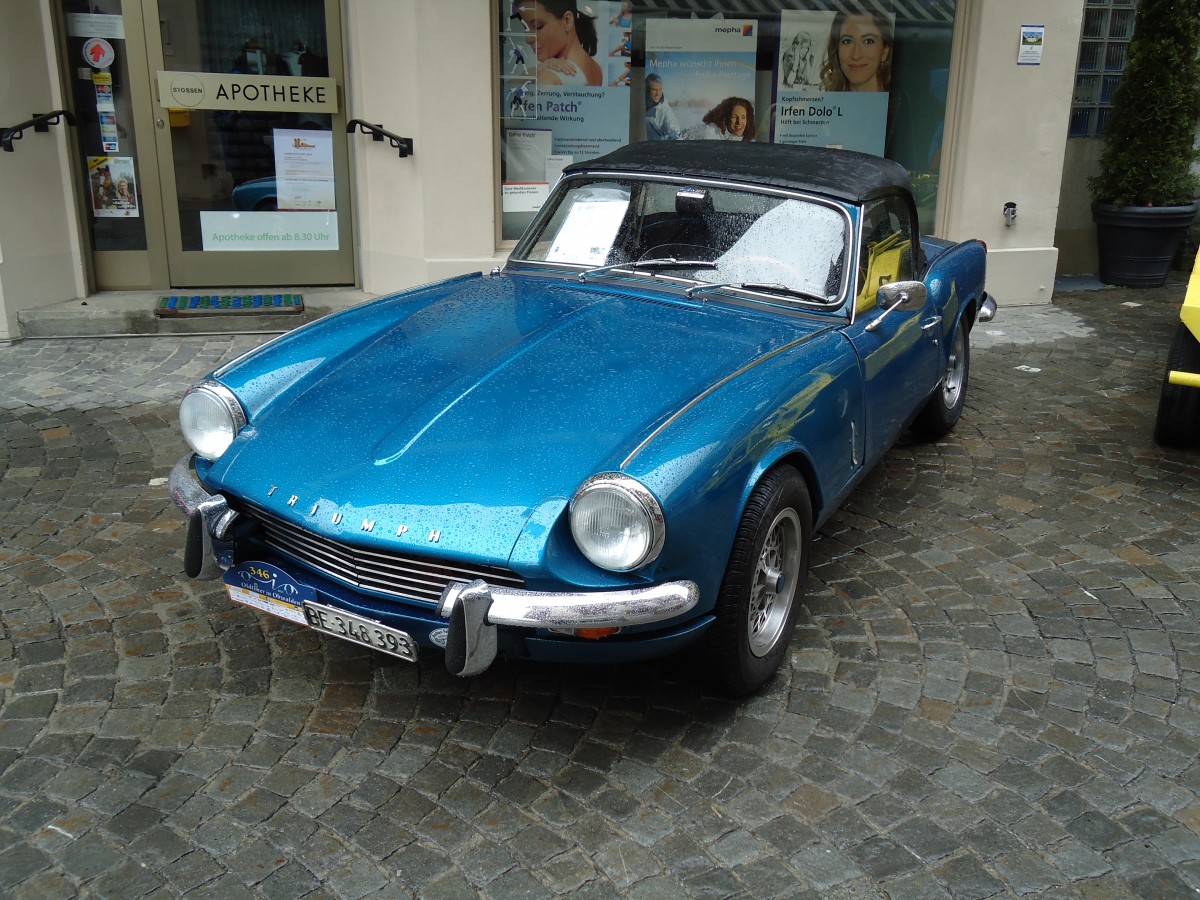 (144'252) - Triumph - BE 348'393 - am 19. Mai 2013 in Engelberg, OiO