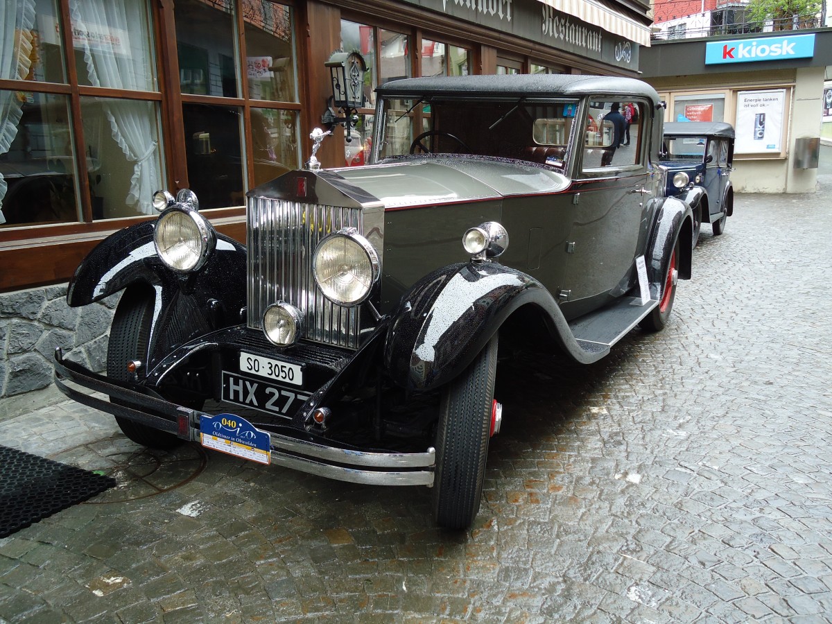 (144'253) - Rolls-Royce - SO 3050 - am 19. Mai 2013 in Engelberg, OiO