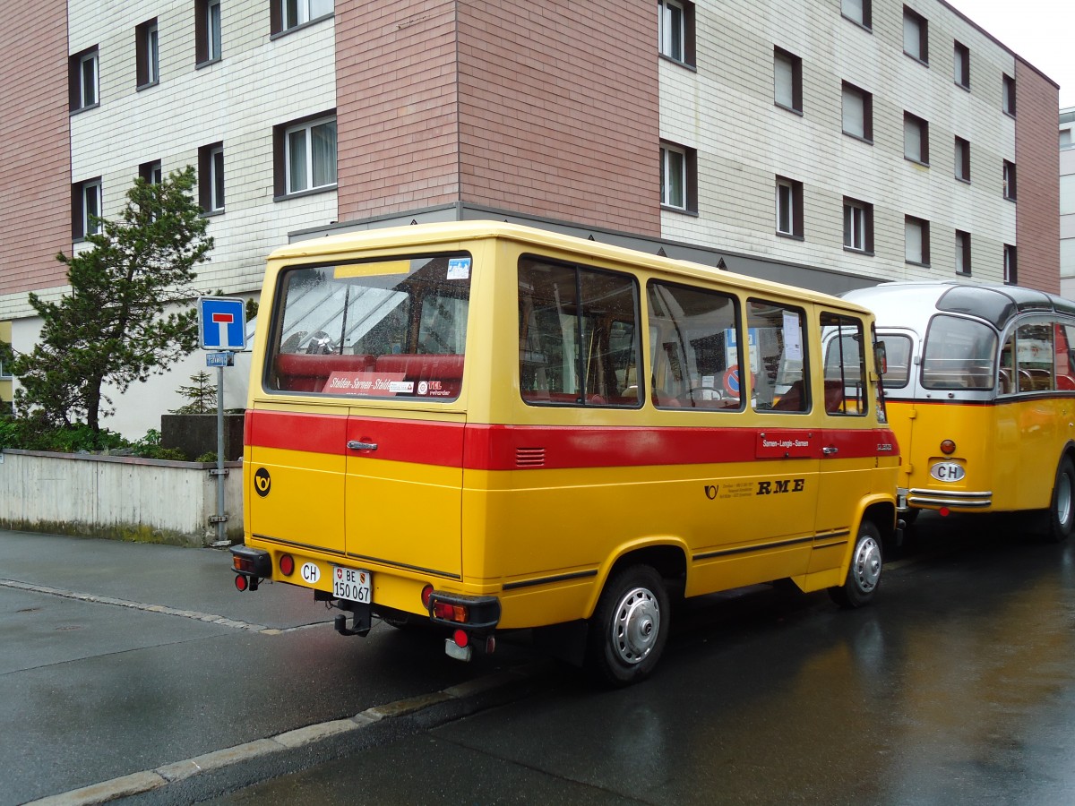 (144'269) - Scheidegger, Schnbhl - Nr. 3/BE 150'067 - Mercedes (ex Mller, Ennetmoos Nr. 3; ex Berwert, Stalden; ex Privat) am 19. Mai 2013 in Engelberg, OiO