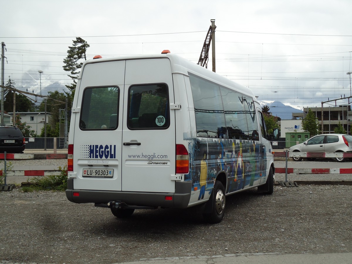 (144'518) - Heggli, Kriens - Nr. 69/LU 90'303 - Mercedes am 24. Mai 2013 in Thun, Rosenau