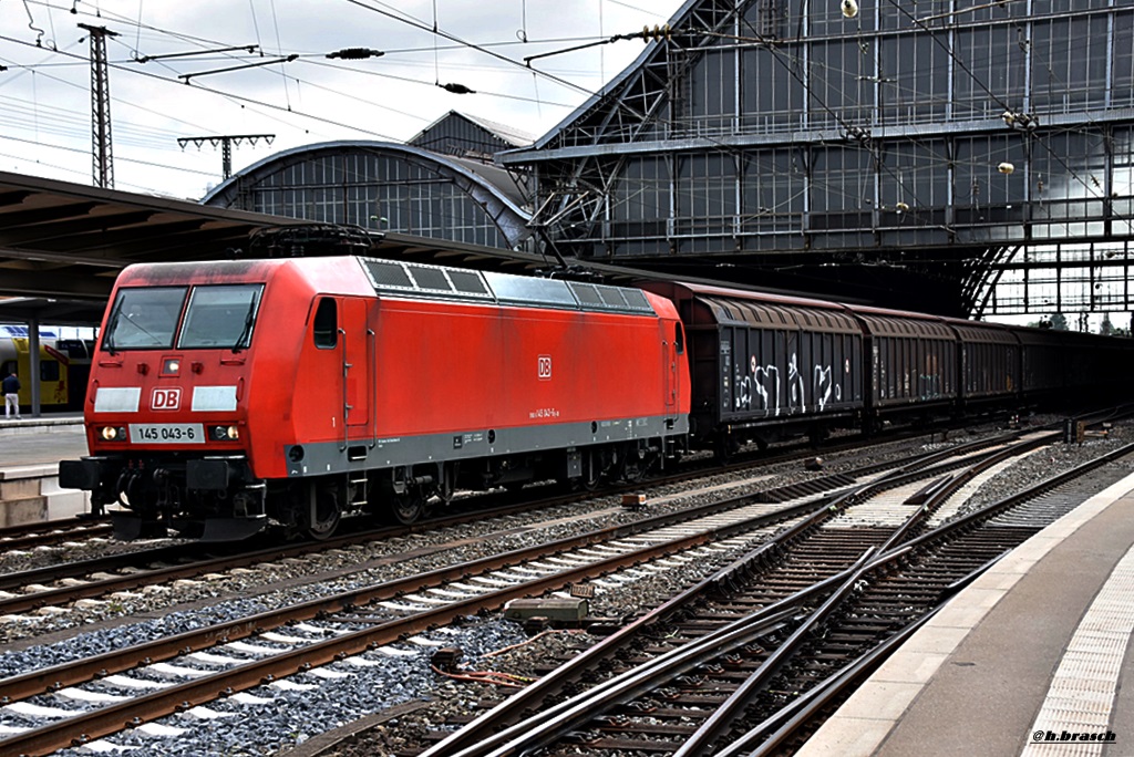 145 043-6 zog einen mischer durch bremen,10.06.16