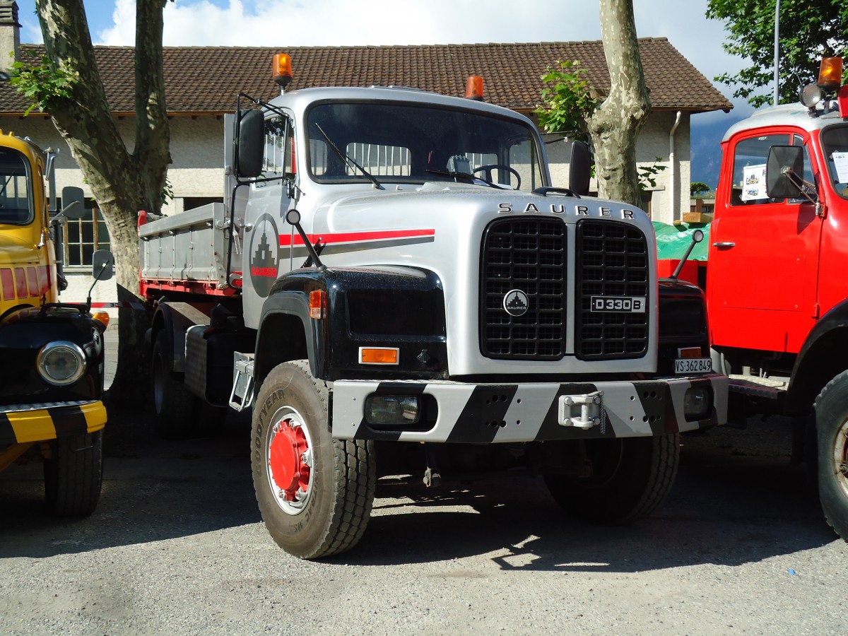 (145'343) - VS 362'849 - Saurer am 22. Juni 2013 in Aigle, Saurertreffen