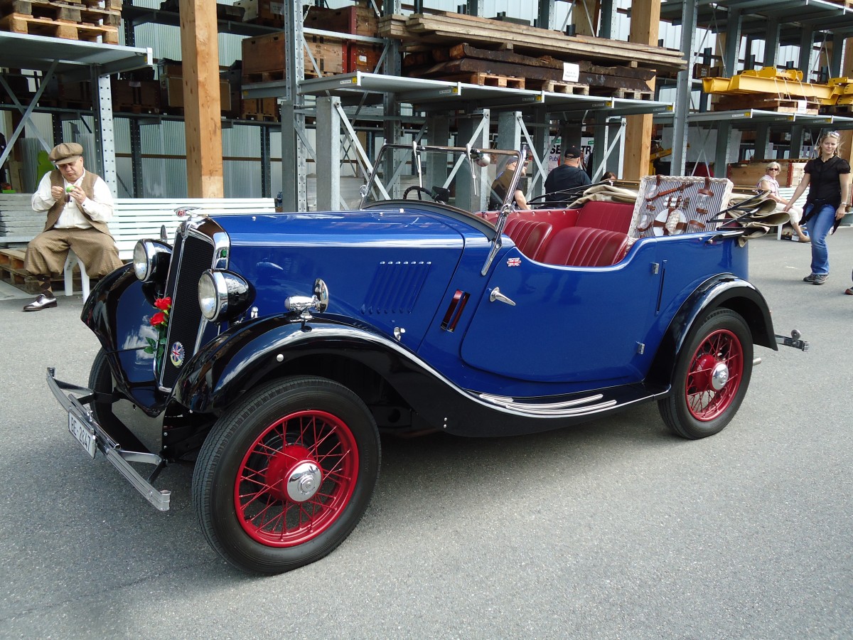 (145'573) - Austin - BE 2847 - am 30. Juni 2013 in Frutigen (100 Jahre BLS)