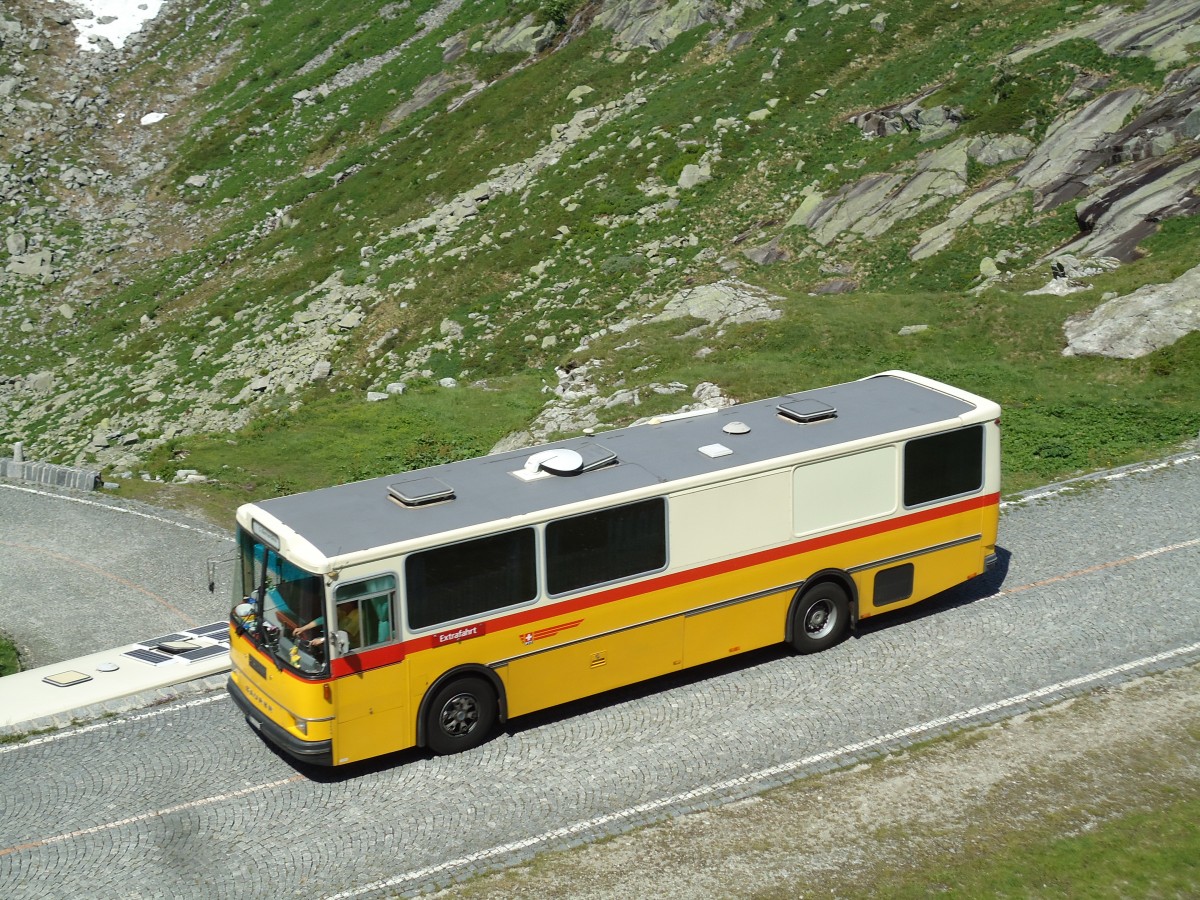 (145'874) - Brndli, Zrich - ZH 180'231 - Saurer/R&J (ex Hofmann, Zrich; ex Pacciarelli, Grono; ex P 25'661) am 20. Juli 2013 in Gotthard, Alte Tremolastrasse