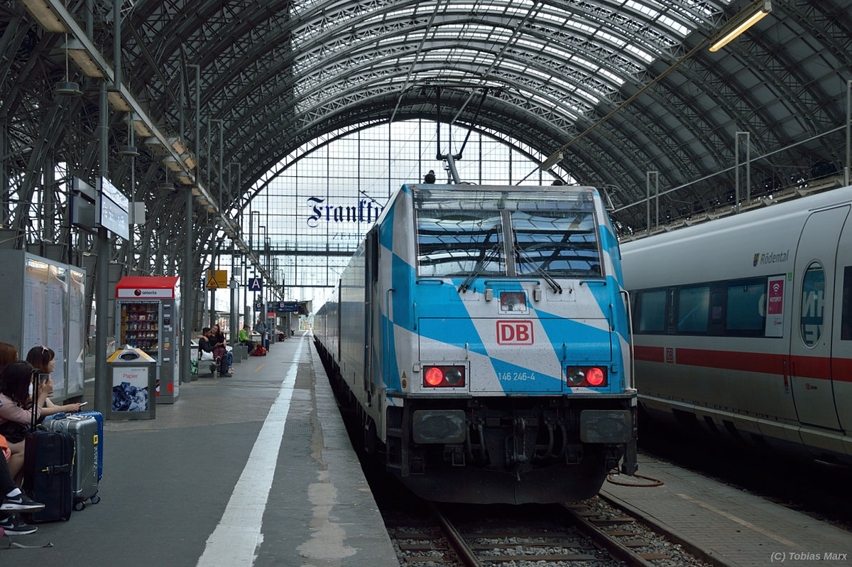 146 246 im Frankfurter Hbf am 29.06.2016