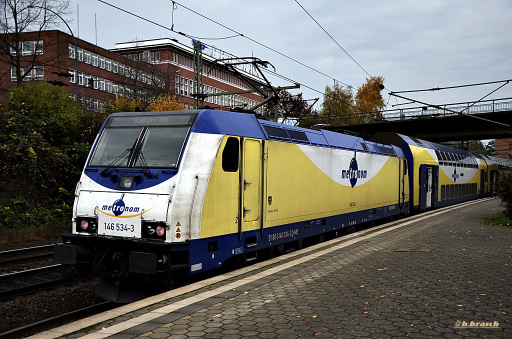 146 534-3 kurz vor der abrfahrt,mit den ME nach hamburg-HBF,22.11.14